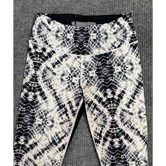 Victorias Secret VSX Sport Collant Knockout Tights Women Medium Regular Tie Dye - Picture 3 of 9